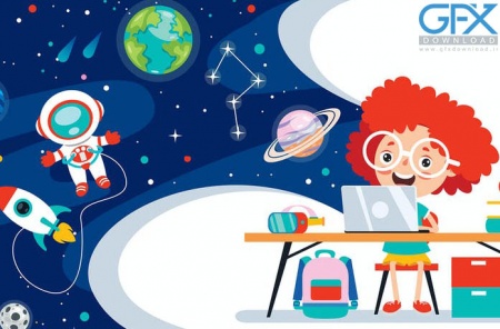 دانلود وکتور آموزشی