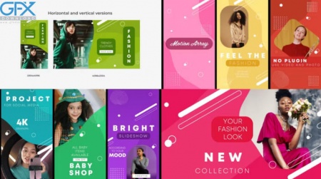 پروژه آماده افتر افکت اسلایدشو مایع رنگارنگ