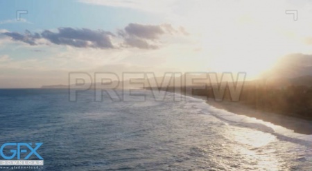 دانلود فوتیج طبیعت نمای ساحلی
