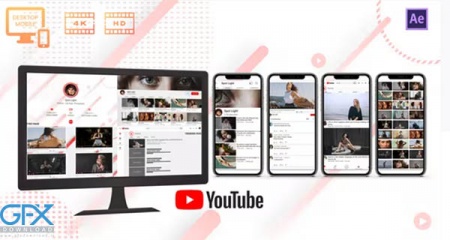 پروژه آماده افترافکت معرفی کانال یوتیوب