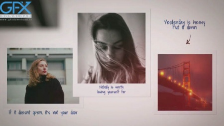 پروژه افتر افکت گالری عکس خاطرات