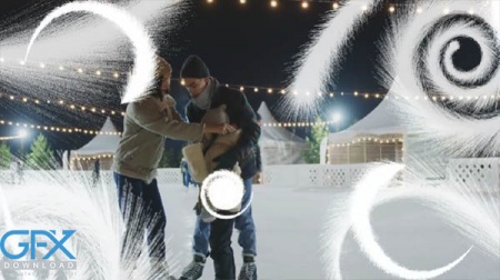 پروژه افتر افکت 20 عنصر سرما و یخ زدگی