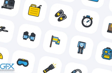 دانلود 50 آیکون ورزشی رایگان