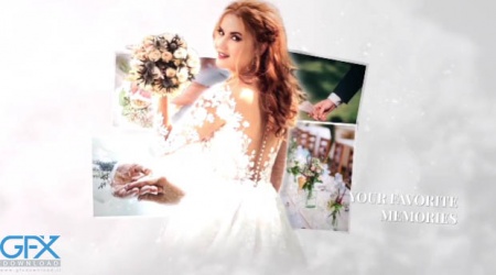 دانلود پروژه افتر افکت عروسی Bright Wedding Slideshow