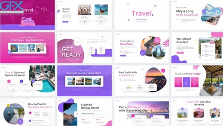 قالب پاورپوینت سفرو تعطیلات Travel Creative