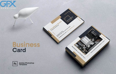 کارت ویزیت لایه باز فتوشاپ psd