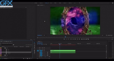 پروژه آماده پریمیر نمایش لوگو جادویی سینمایی