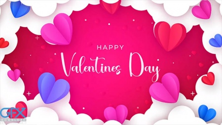 پروژه آماده افتر افکت اینترو ولنتاین