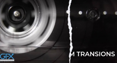 دانلود ترانزیشن پریمیر پاره شدن کاغذ