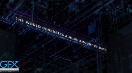 پروژه آماده افتر افکت اینترو Data Grid