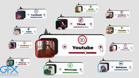 پروژه آماده پریمیر زیرنویس های متحرک برای موزیک