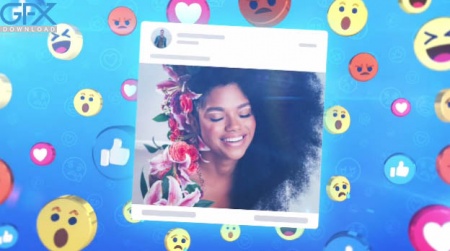 پروژه آماده افتر افکت افتتاحیه برای شبکه اجتماعی