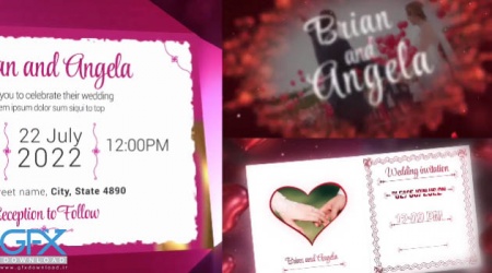 پروژه پریمیر کارت دعوت عروسی