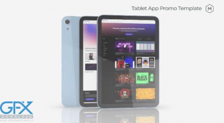 پروژه افتر افکت تیزر تبلیغاتی با تبلت