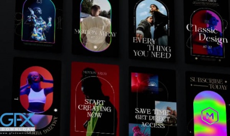 دانلود پروژه افتر افکت استوری گوتیک