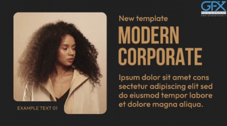 پروژه افتر افکت اسلایدشو تبلیغاتی مینیمال