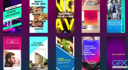 دانلود پروژه پریمیر استوری Instagram Stories 3.0