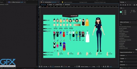 پروژه افتر افکت پرواز در هواپیما Flying on Airplane