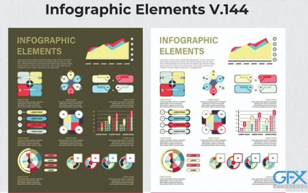 دانلود مجموعه عناصر لایه باز طراحی اینفوگرافیک