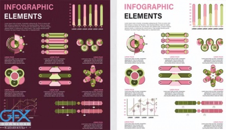 دانلود المان های اینفوگرافیک برای طراحی
