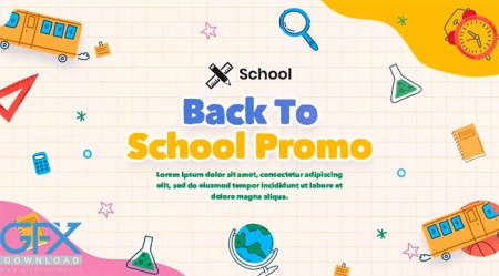 پروژه افتر افکت بازگشت به مدرسه