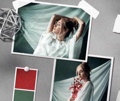 فریم عکس لایه باز پولاروید مودبرد