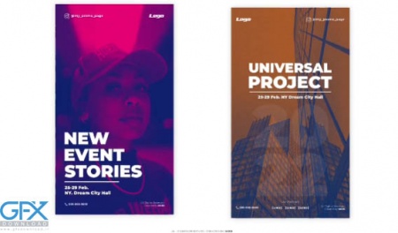 پروژه پریمیر مجموعه استوری اینستاگرام Event Promo