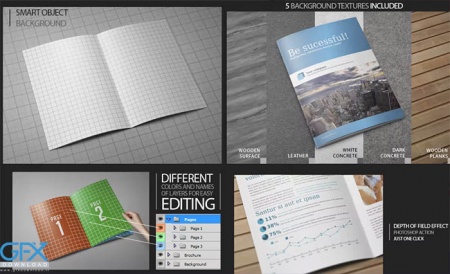 دانلود قالب کاتالوگ لایه باز مجله