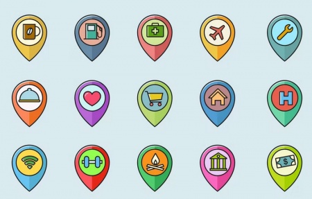 آیکون لوکیشن رایگان