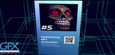 دانلود پروژه پریمیر نمایش لوگو NFT Promo Logo