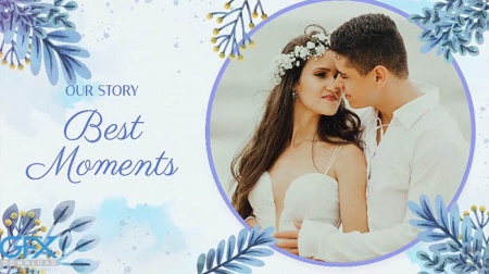 پروژه آماده افتر افکت اسلایدشو عروسی Wedding Story