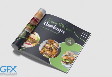 دانلود بروشور و کاتالوگ لایه باز مربعی