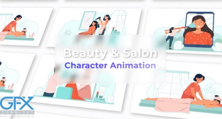 دانلود پروژه آماده افتر افکت موشن گرافیک زیبایی