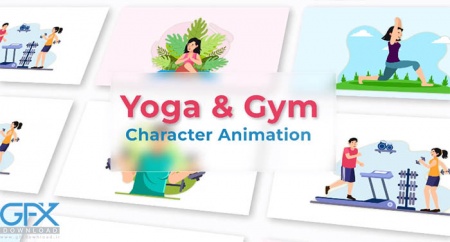 دانلود پروژه افتر افکت کیت ساخت کاراکترهای متحرک بدنساز