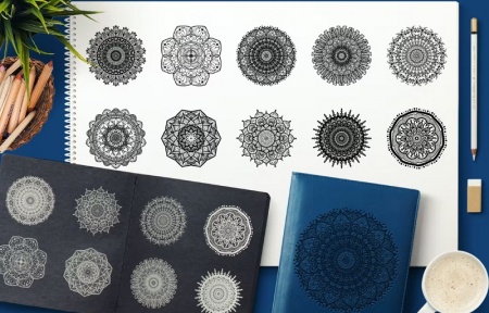 42 وکتور اسلیمی رایگان