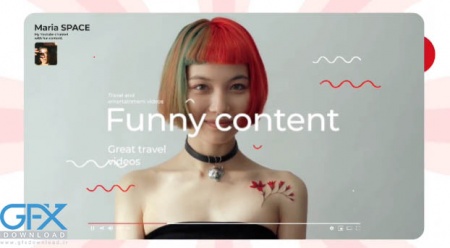 دانلود پروژه پریمیر کانال یوتیوب Channel Intro