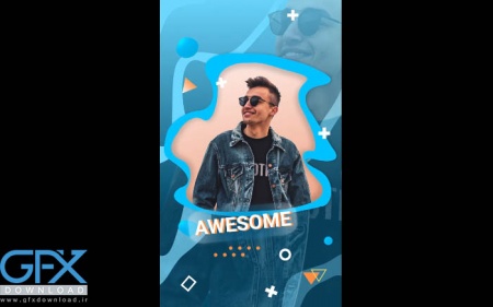 پروژه افتر افکت اینستاگرام اسلایدشو به سبک مایع