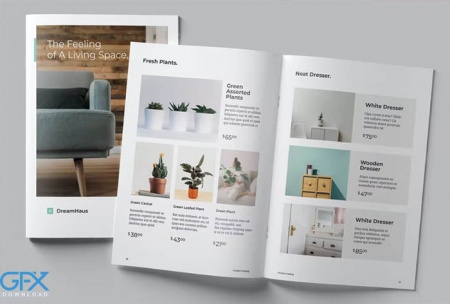 فایل موکاپ کاتالوگ لایه باز