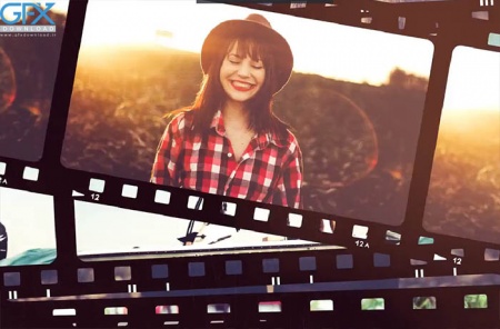 دانلود پروژه افتر افکت لوگو Photo Film Logo Reveal