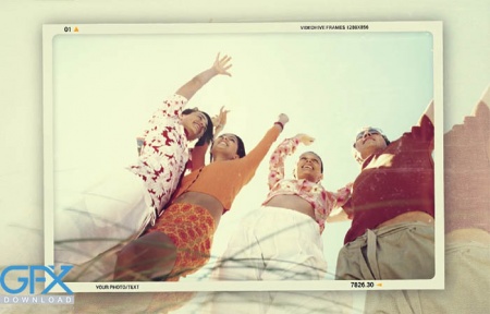 پروژه اسلایدشو افتر افکت با فریم عکس Photo Frames