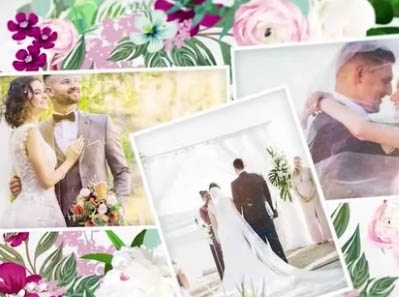 پروژه اسلایدشو افتر افکت عروسی Wedding Slideshow