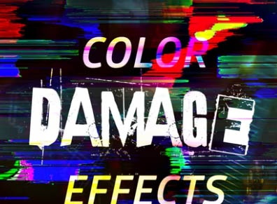 پریست پریمیر افکت خرابی رنگ Color Damage Effects