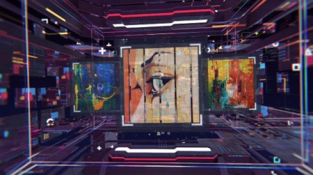 پروژه آماده افتر افکت پرزنتیشن هنر دیجیتال