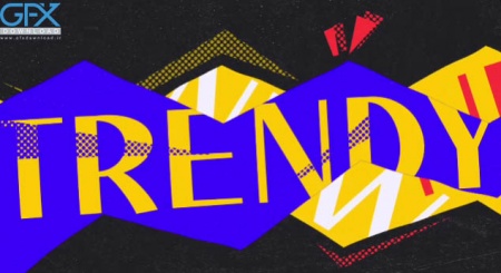 پروژه پریمیر معرفی پوستری Poster Style Intro