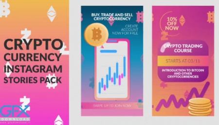 دانلود پروژه پریمیر استوری اینستاگرام کریپتو و بیتکوین