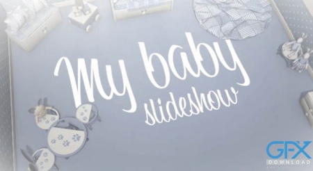 پروژه پریمیر اسلایدشو کودک My Baby Slideshow