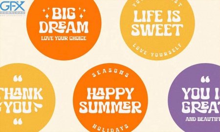 فونت قدیمی و وینتیج Midas