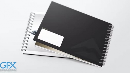 کاتالوگ لایه باز سیمی افقی Spiral Bound Book