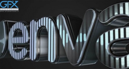 پروژه لوگو 3بعدی افتر افکت Logo Equalizer