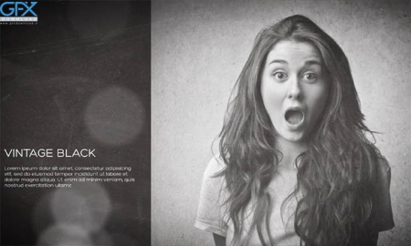 دانلود پروژه افتر افکت اسلایدشو قدیمی Vintage Black